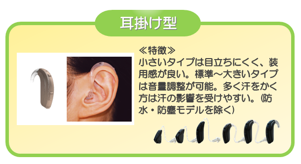耳掛型補聴器